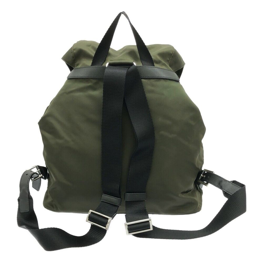 Auth Prada - Dark Green Black Nylon #99191P75B - Picture 3 of 13